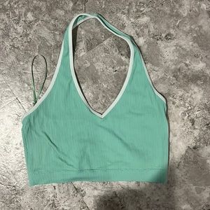 Garage halter top